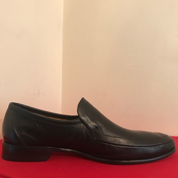 bruno magli black loafers